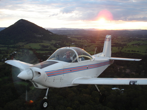 VH-COI in current livery near Mt Cooroy Qld. Photo courtesy of Ian Ross 537 COI Mt Cooroy