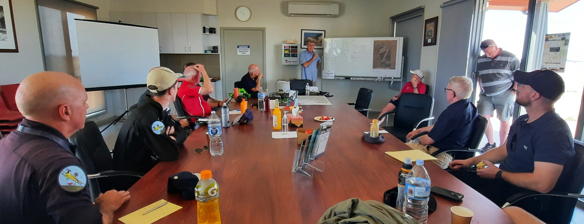Remembrance flypast briefing small